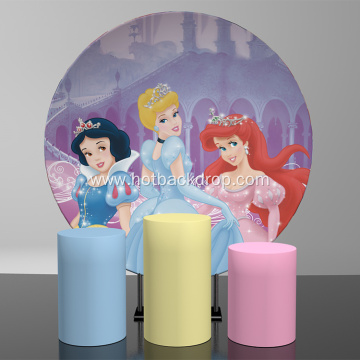 012 Disney Princess Portable Easy-install Circle Backdrop